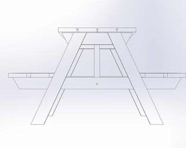 קיט לשולחן גינה קק"ל 150 - Image 2